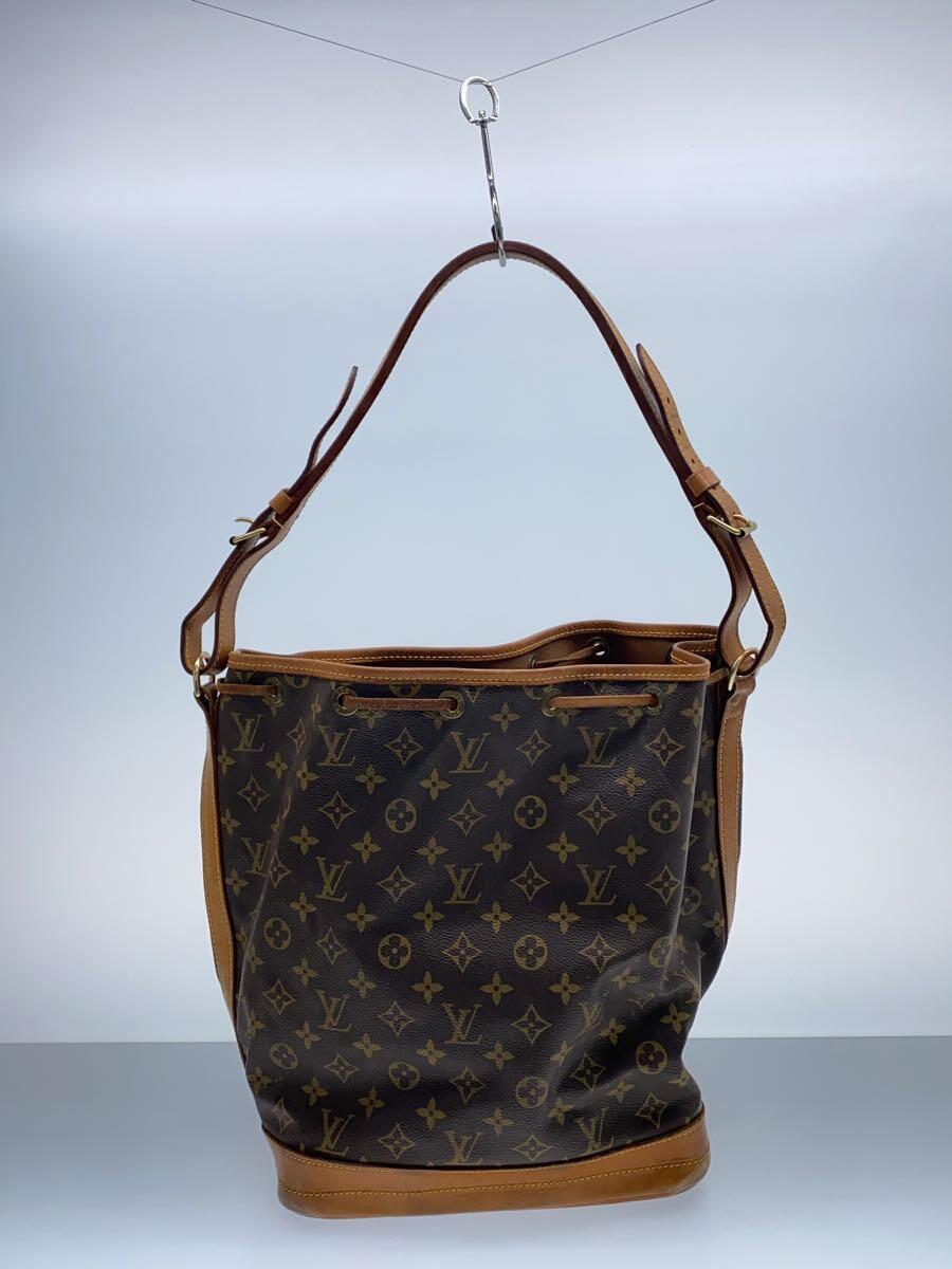 LOUIS VUITTON◆ノエ_モノグラム・キャンバス_BRW/PVC/BRW_画像3