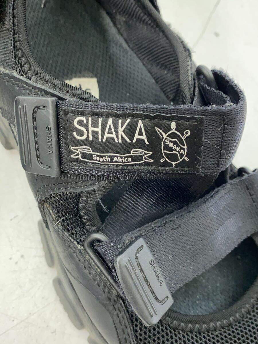 SHAKA◆SHAKA シャカ/サンダル/24cm/BLK_画像5