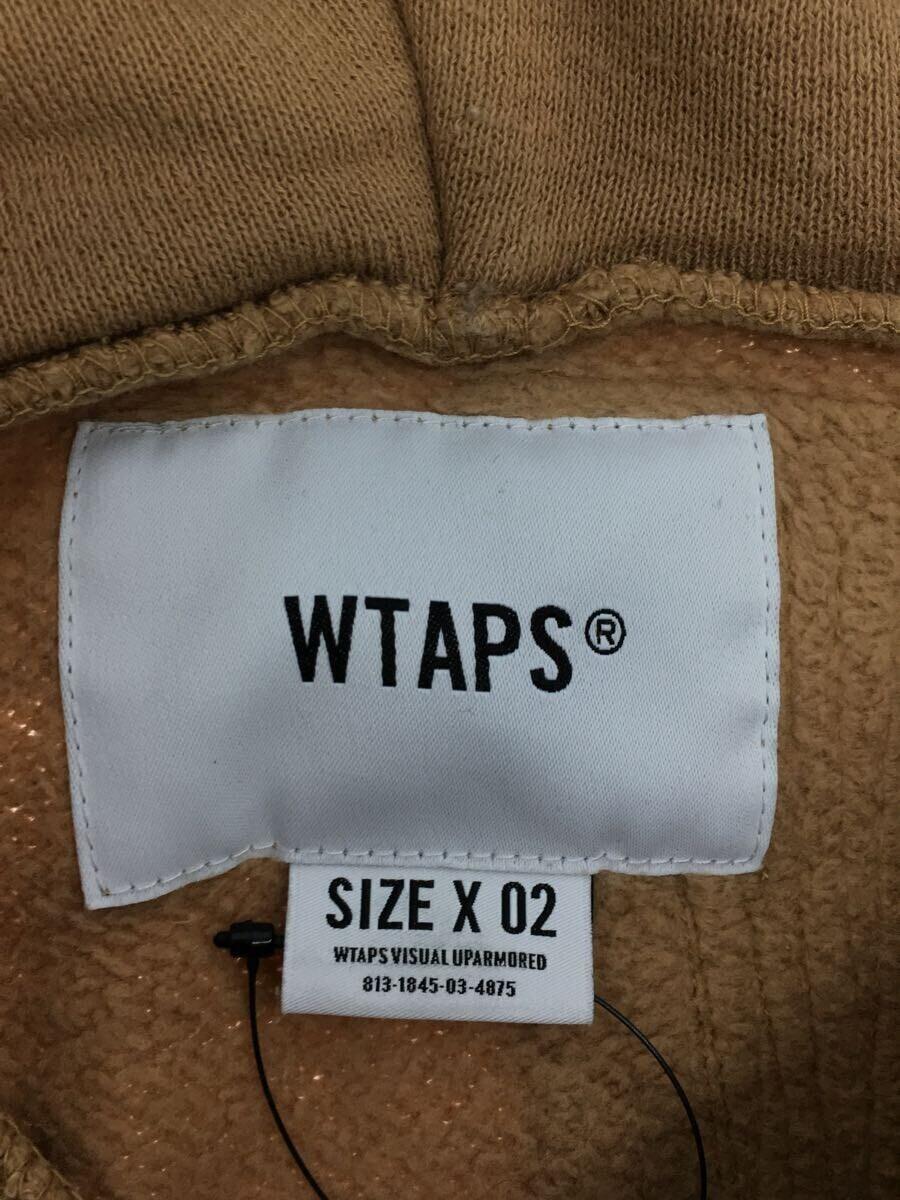 WTAPS◆21SS/RAGS/HOODED/パーカー/-/コットン/BEG/211ATDT-CSM39_画像3