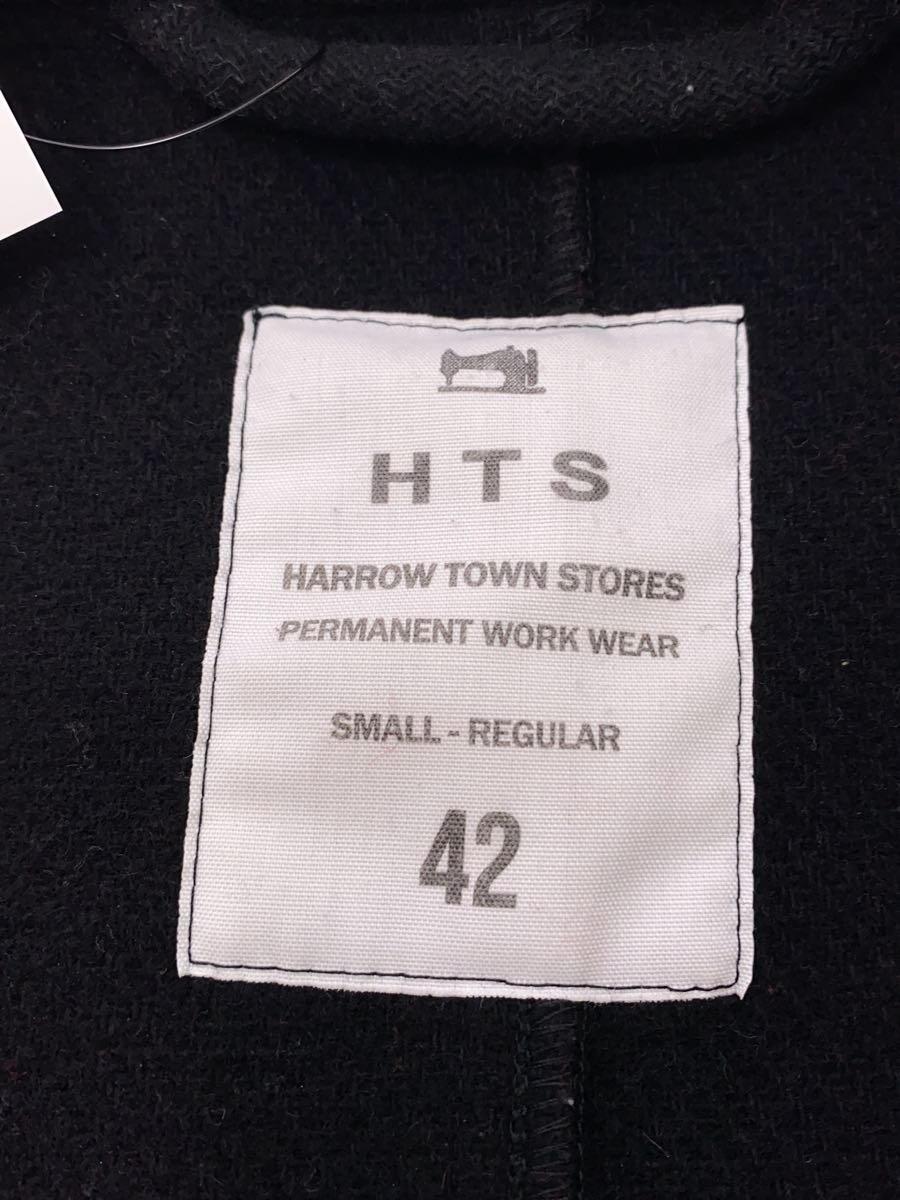 HARROW TOWN STORES◆コート/42/ウール/BLK_画像3