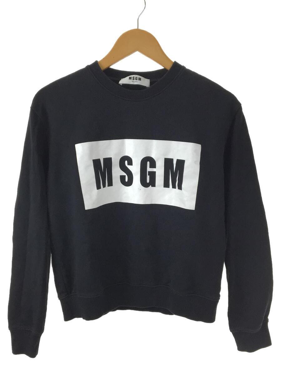 MSGM◆MSGM エムエスジーエム/スウェット/M/-/BLK/無地