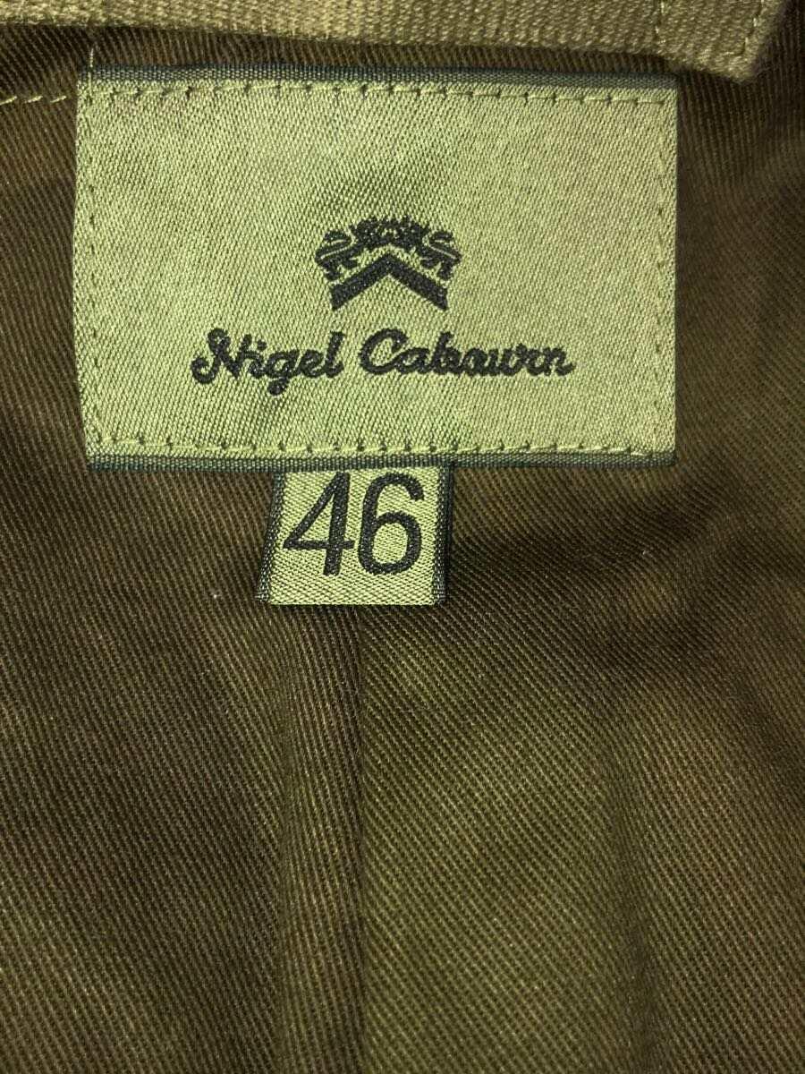 Nigel Cabourn◆ピーコート/46/ウール/BLK/8045-00-00050_画像4