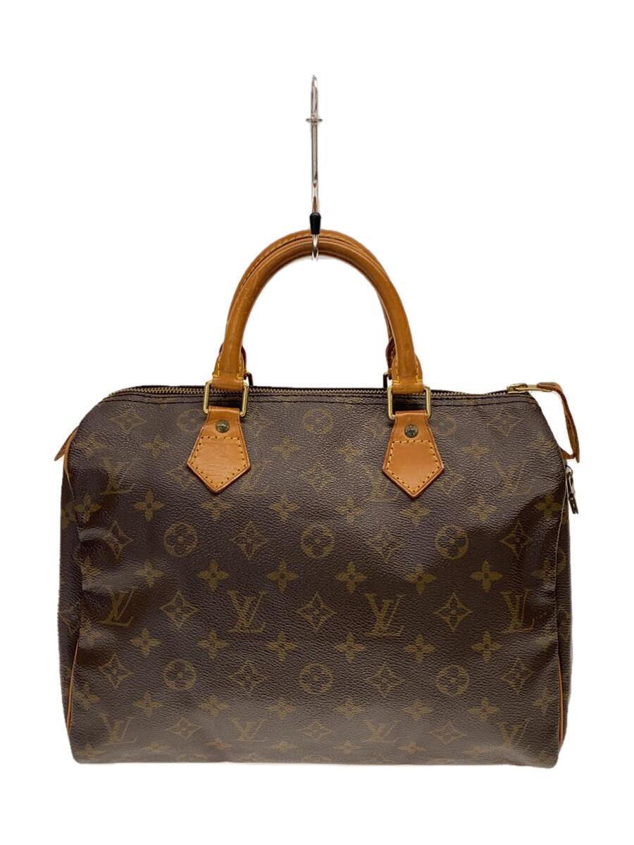 LOUIS VUITTON◆1)スピーディ30_モノグラム・キャンバス_BRW/PVC/BRW_画像1