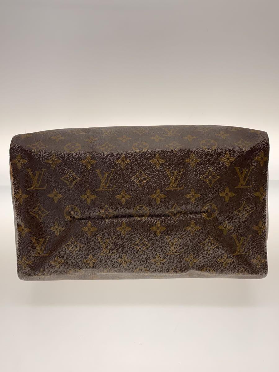 LOUIS VUITTON◆1)スピーディ30_モノグラム・キャンバス_BRW/PVC/BRW_画像4