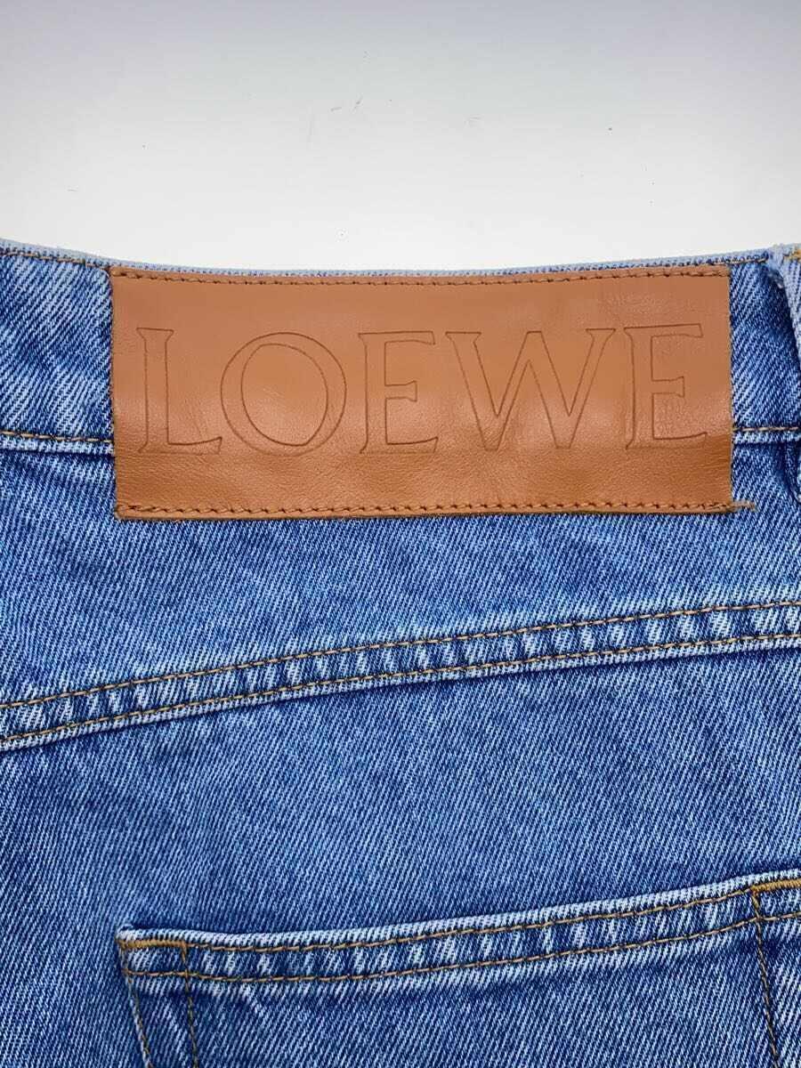 LOEWE◆ストレートパンツ/42/デニム/BLU/S2292210IB_画像4