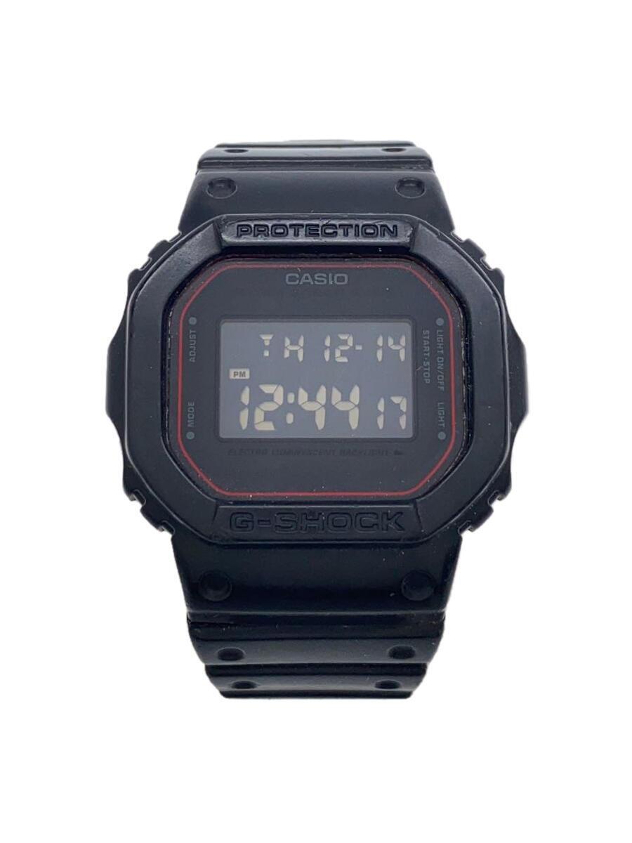 CASIO◆クォーツ腕時計・G-SHOCK/デジタル/ラバー/BLK/BLK_画像1