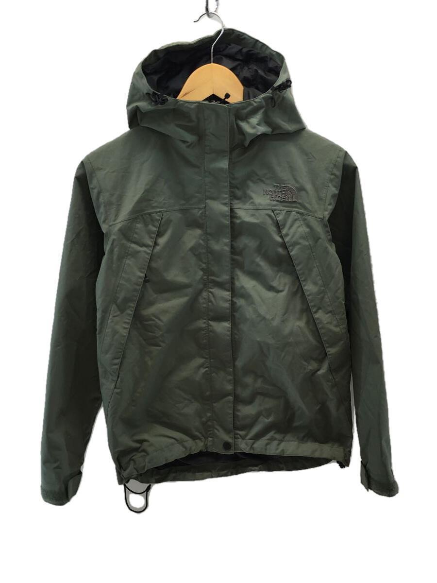 THE NORTH FACE◆SCOOP JACKET_スクープジャケット/S/ナイロン/GRN/無地