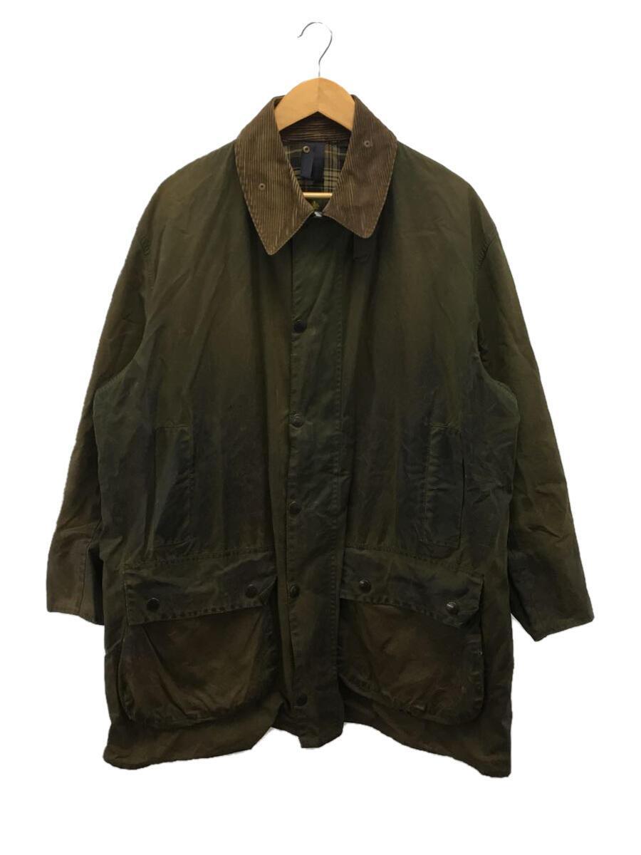 Barbour◆BORDER/コート/コットン/カーキ/A200