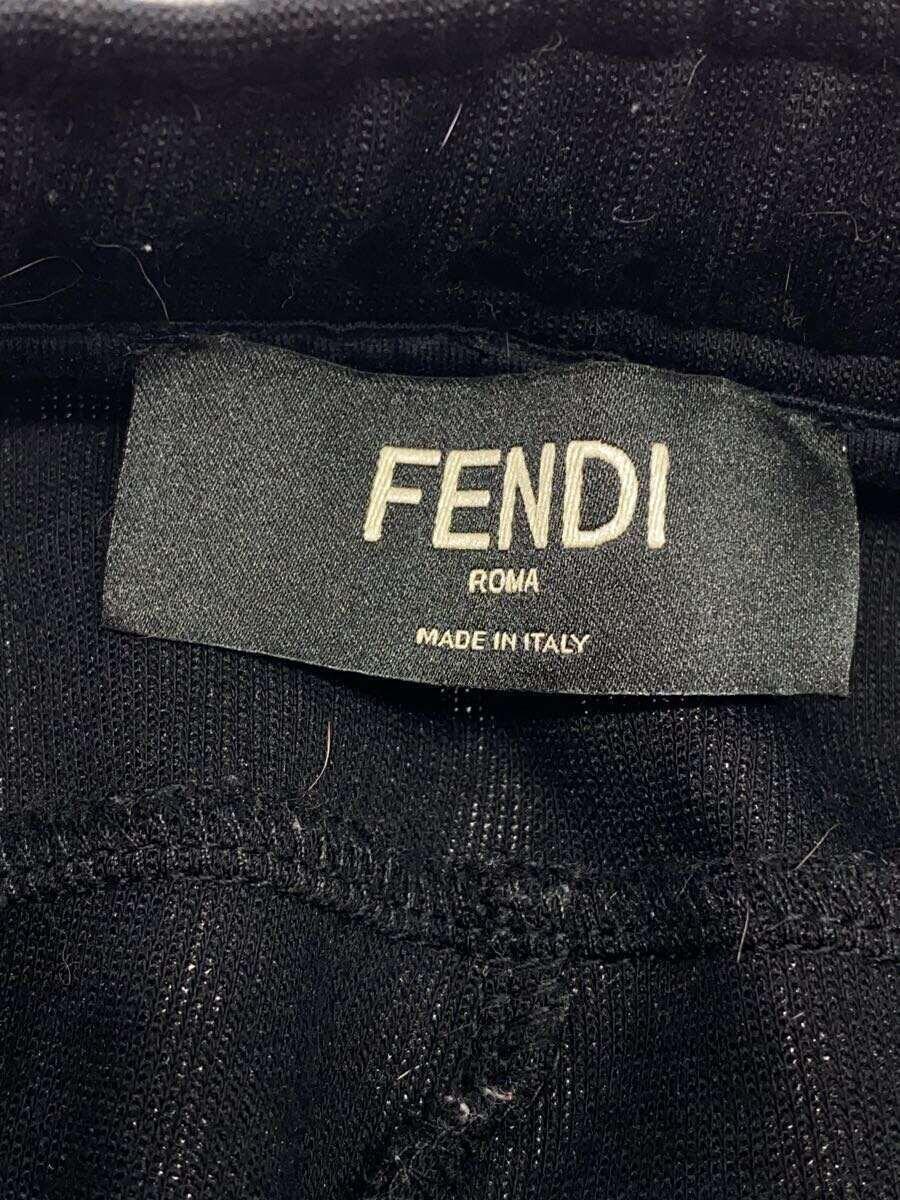 FENDI◆ボトム/48/コットン/BLK/FAB512 A78Q_画像4