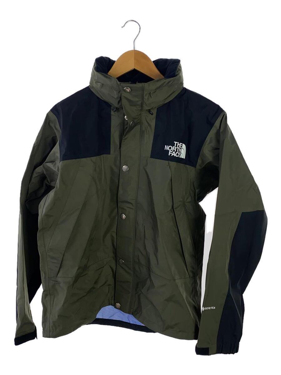 THE NORTH FACE◆MOUNTAIN RAINTEX JACKET_マウンテンレインテックスジャケット/M/ゴアテックス/カーキ_画像1