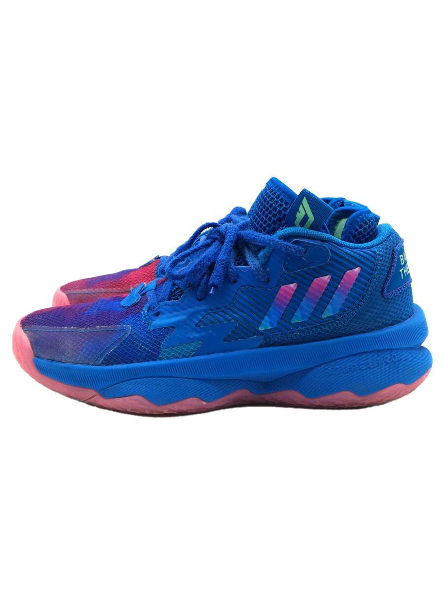 adidas◆Dame 8_キッズバスケットボールシューズ_スポーツその他/BLU_画像1