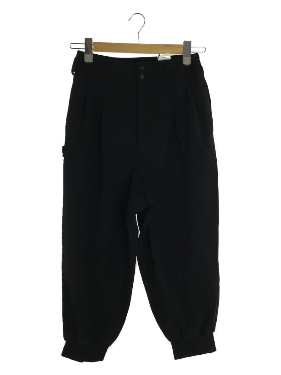 Y-3◆CLASSIC REFINED WOOL CUFF PANTS/カーゴパンツ/XS/ウール/ブラック