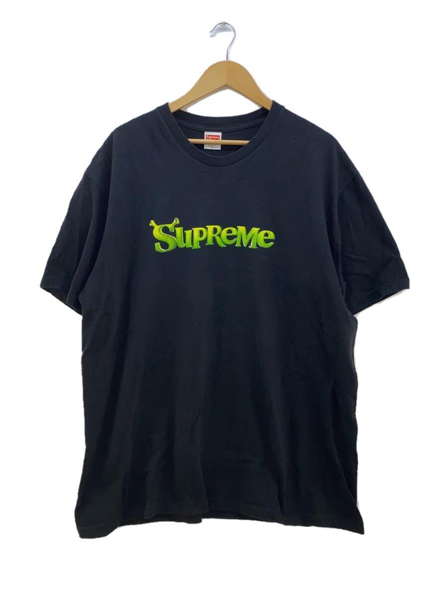 Supreme◆シュレックロゴTシャツ/XL/コットン/BLK/無地_画像1