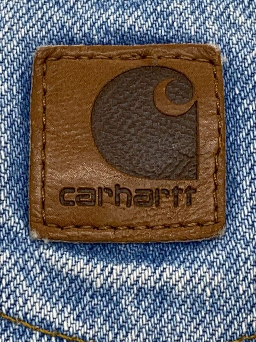 Carhartt◆00s(2002年製) メキシコ製ジップフライデニムパンツ/33/IDG/B18STW_画像4