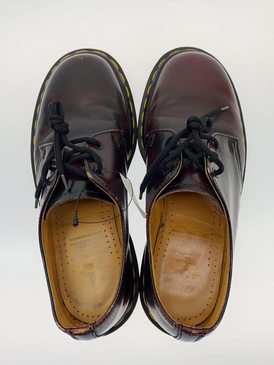 Dr.Martens◆ドレスシューズ/UK4/BRD/レザー_画像3