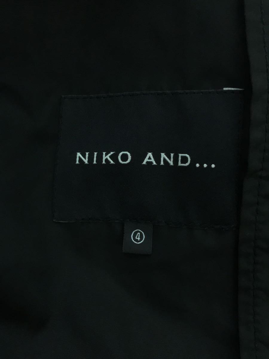 niko and...◆ベスト/-/ポリエステル/BLK/無地_画像3