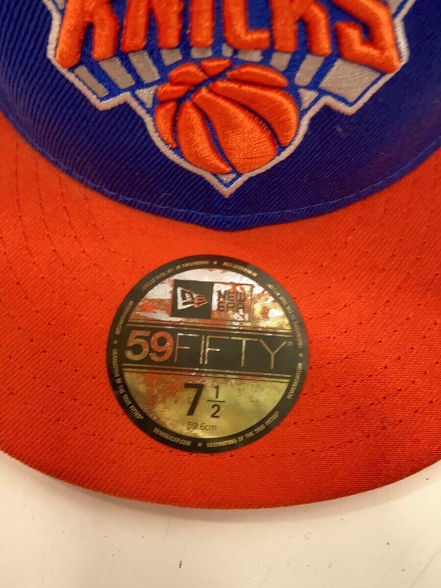 NEW ERA◆キャップ/7 1/2/ウール/BLU/メンズ/59.6cm/NBA_画像7