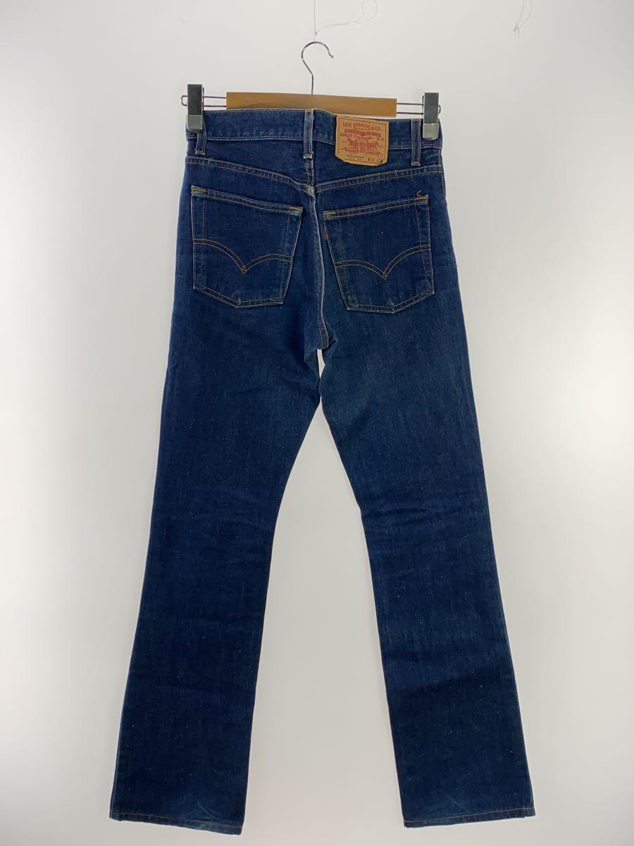 Levi’s◆379/517/フレア/USA製/ブーツカットパンツ/28/デニム/IDG/無地_画像2