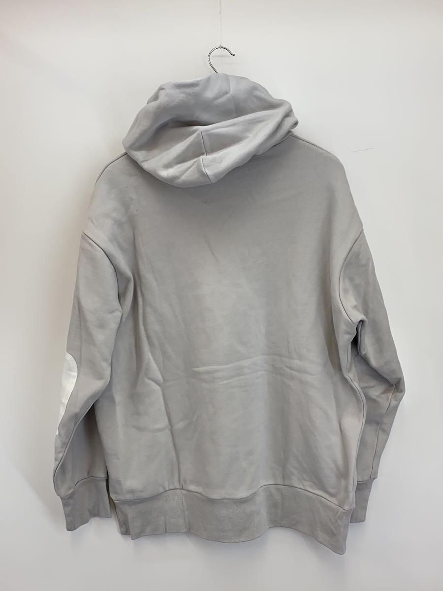 COMME des GARCONS HOMME◆パーカー/M/コットン/GRY/無地/HL-T013_画像2