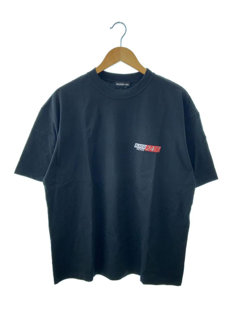 BALENCIAGA◆Tシャツ/XS/コットン/BLK/JP57 2020 00319