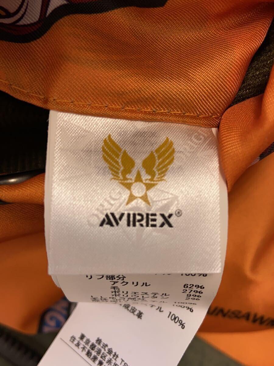 AVIREX◆MA-1ブルゾン/L/ナイロン/KHK/783-2252046_画像3