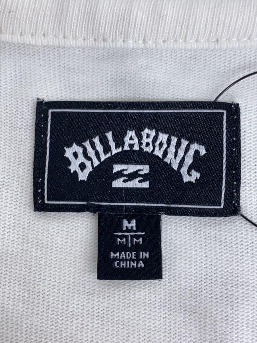 Billabong◆スウェット/M/コットン/WHT_画像3