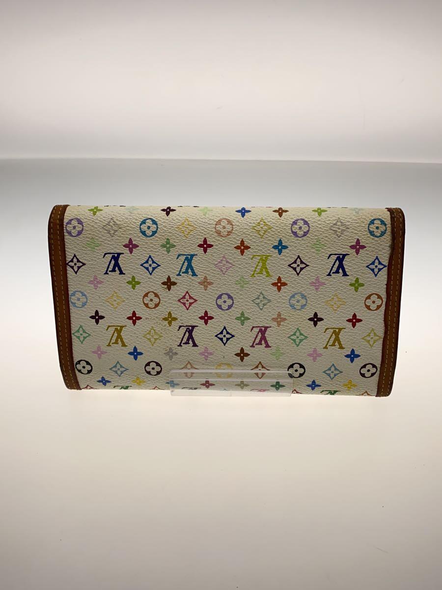 LOUIS VUITTON◆ポルト・トレゾール・インターナショナル_モノグラム・マルチカラー_マルチカラー/PVC/マルチカラー/総柄/レ_画像2