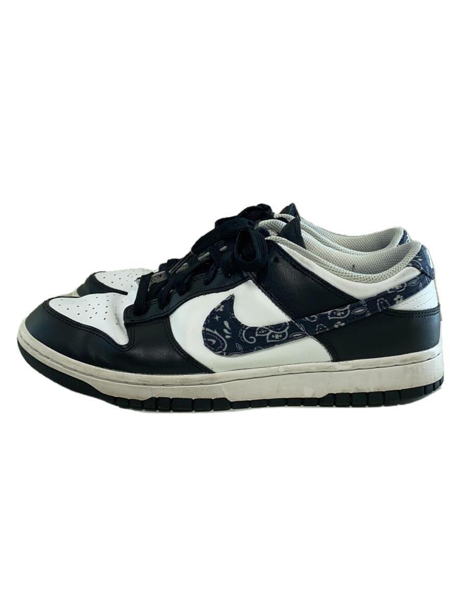 NIKE◆DUNK LOW_ダンク ロー/28cm/BLK/レザー