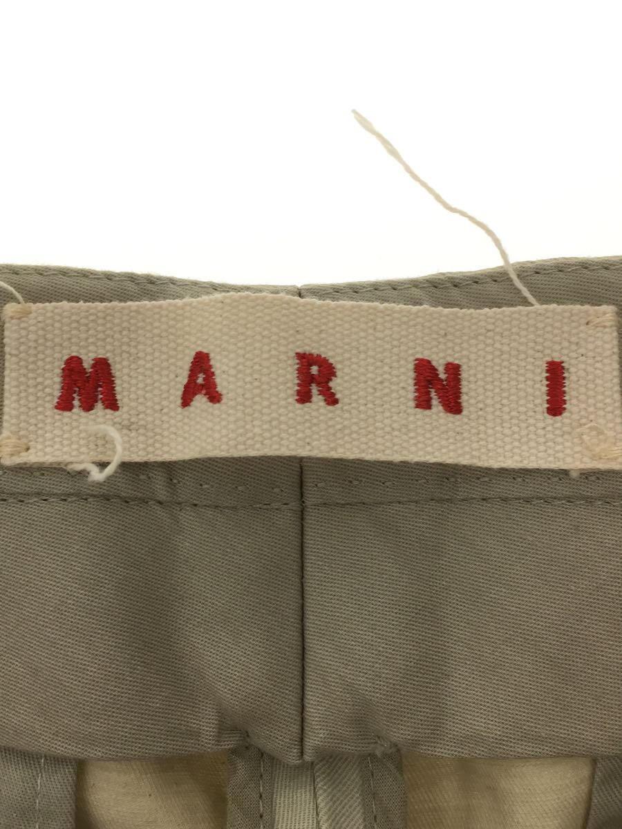 MARNI◆12AW/ストレートパンツ/40/レーヨン/GRN/F12PAWMAK25A00TV275-00W09_画像4