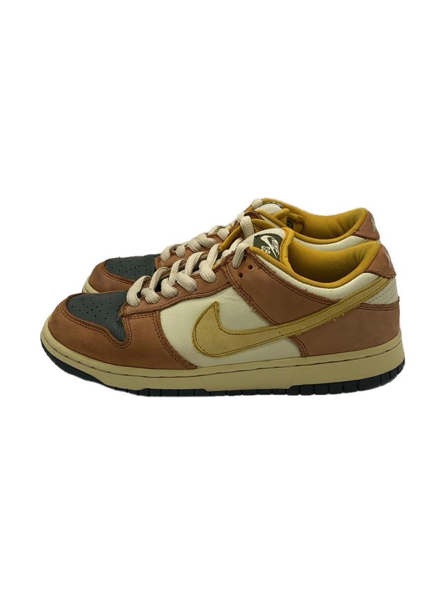 NIKE◆SB Dunk Low Vapour Mineral Yellow/26cm/BRW/304292-271_画像1