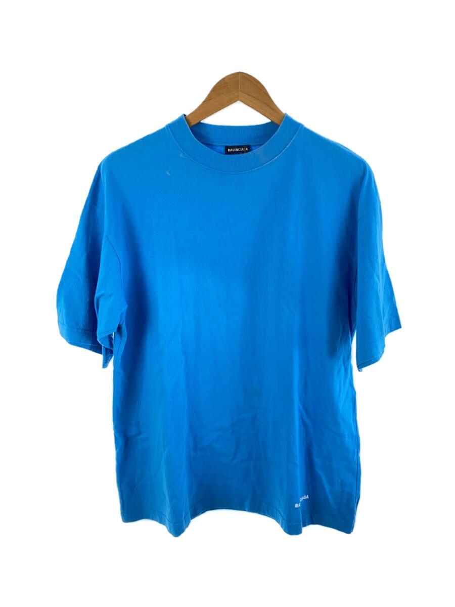 BALENCIAGA◆Tシャツ/XS/コットン/BLU