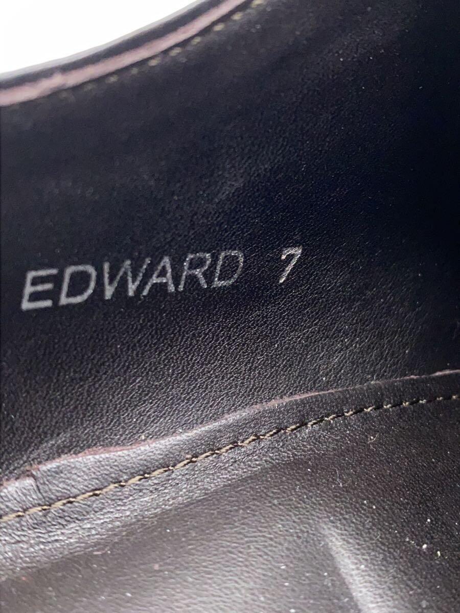 Jalan Sriwijaya◆EDWARD/ドレスシューズ/US7/BLK/レザー/98651_画像5