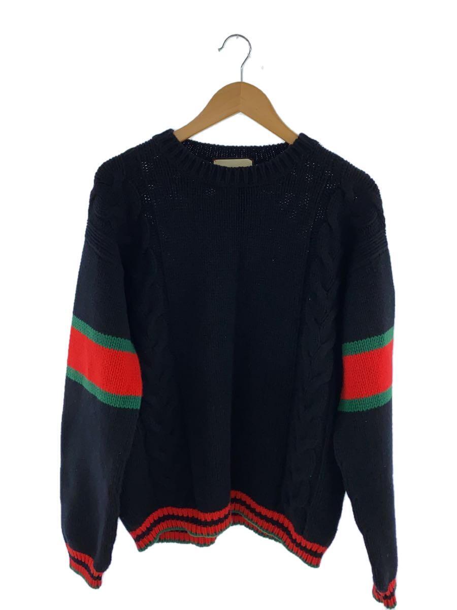 GUCCI◆19AW/Cable Knit/セーター(厚手)/M/548115