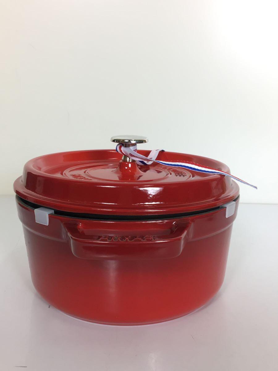 Staub◆鍋/容量:2.5L/サイズ:22cm/RED/1102206_画像6