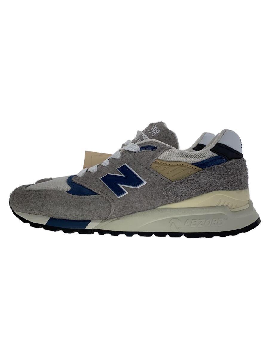 NEW BALANCE◆ローカットスニーカー/27cm/グレー/U998TA_画像1