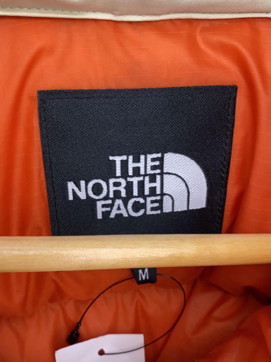 THE NORTH FACE* down jacket /M/ polyester /CRM/NDW92230/CAMP SIERRA SHORT/ Zip missing 