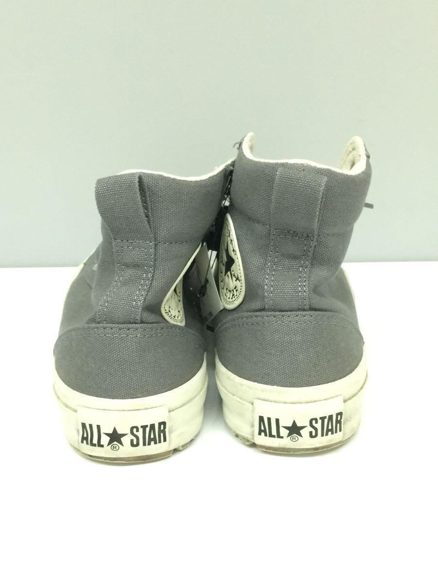 CONVERSE◆ハイカットスニーカー/24.5cm/グレー/キャンバス/1CK491_画像6