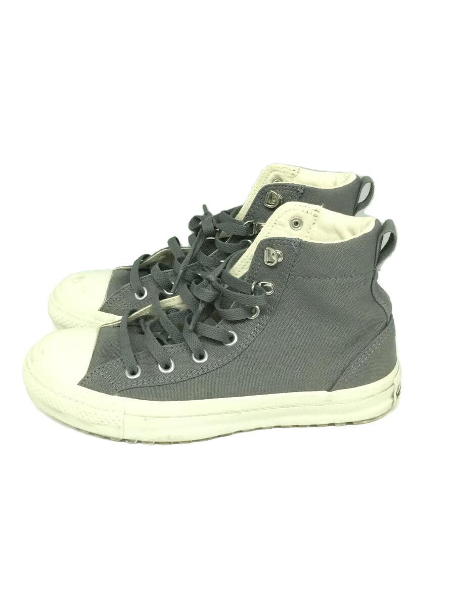 CONVERSE◆ハイカットスニーカー/24.5cm/グレー/キャンバス/1CK491_画像1