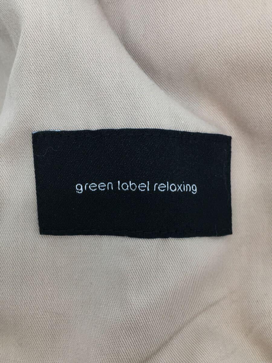 UNITED ARROWS green label relaxing◆ボトム/S/ポリエステル/BEG/無地/3214-155-3674_画像4