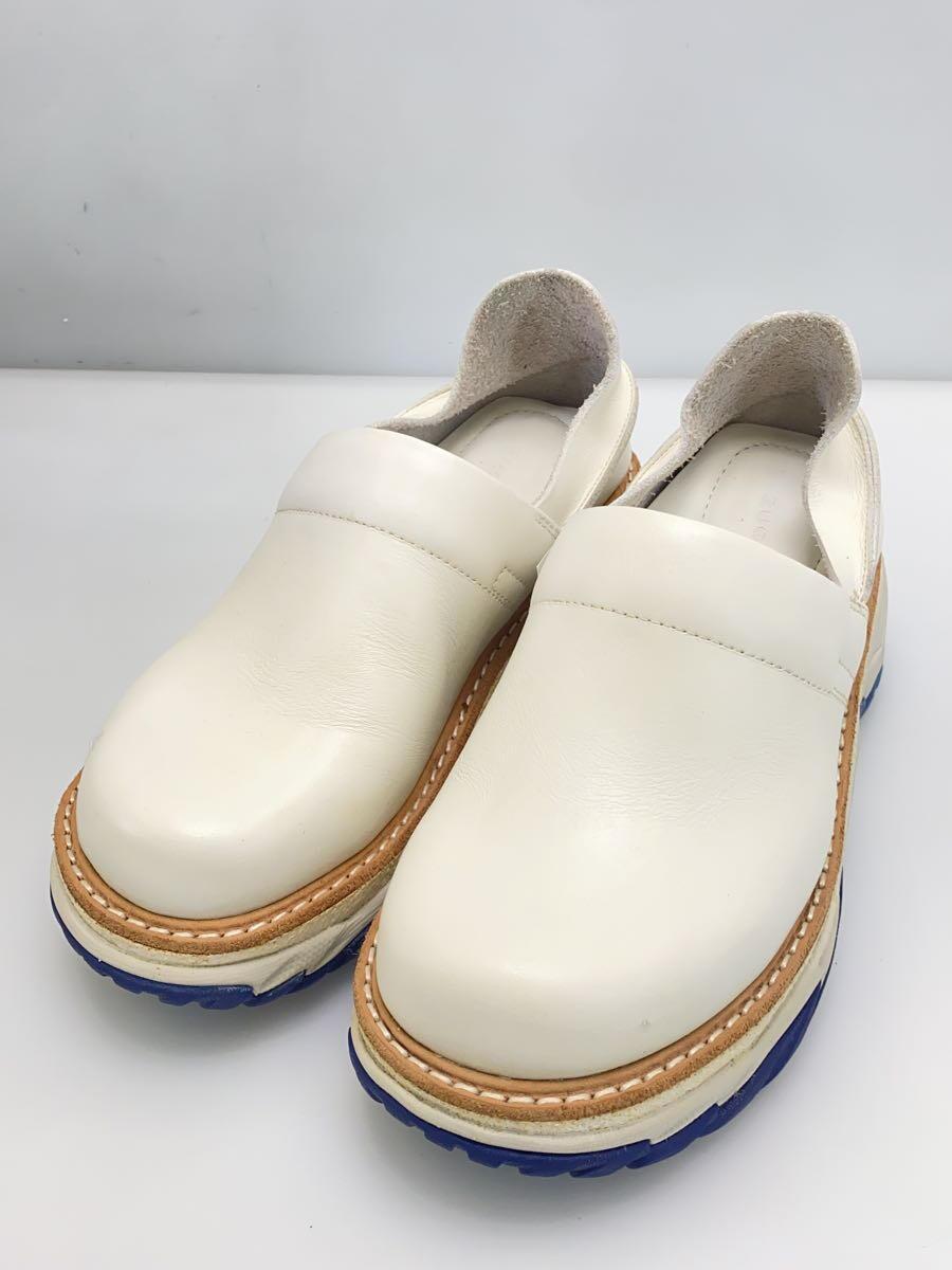 ZUCCa◆vibram/シューズ/S/WHT/AJ228/踵使用感有_画像2