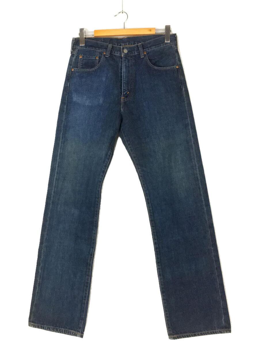 Levi’s◆504Z/BIG E復刻/デニムパンツ/ボトム/33/コットン