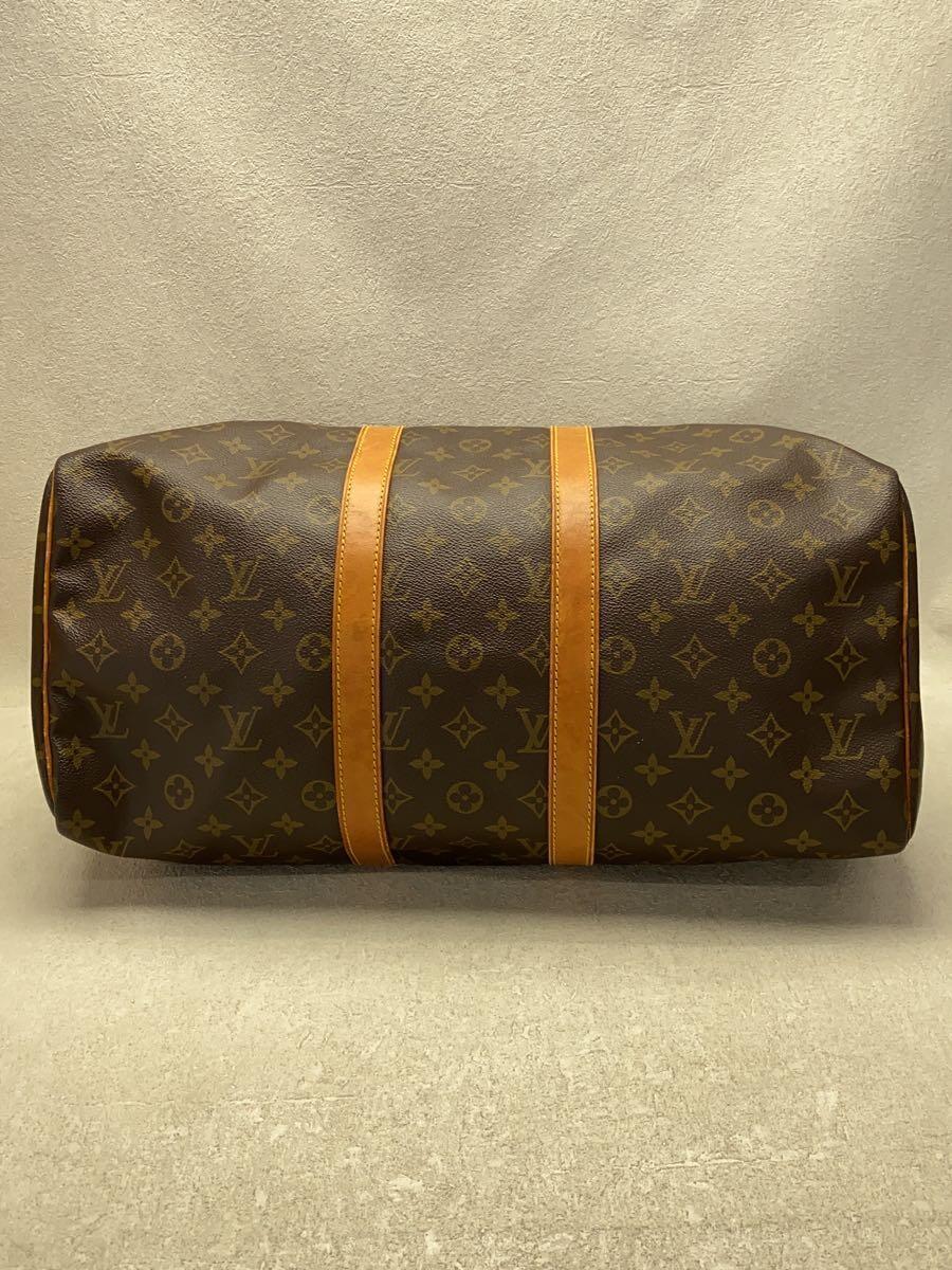 LOUIS VUITTON◆キーポル45_モノグラム・キャンバス_BRW/PVC/BRW_画像4