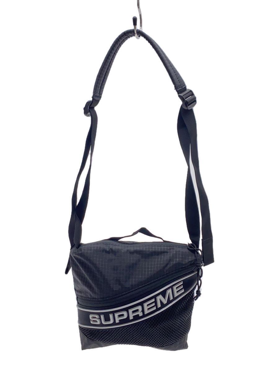 Supreme◆23AW/Shoulder Bag/ショルダーバッグ/ナイロン/BLK