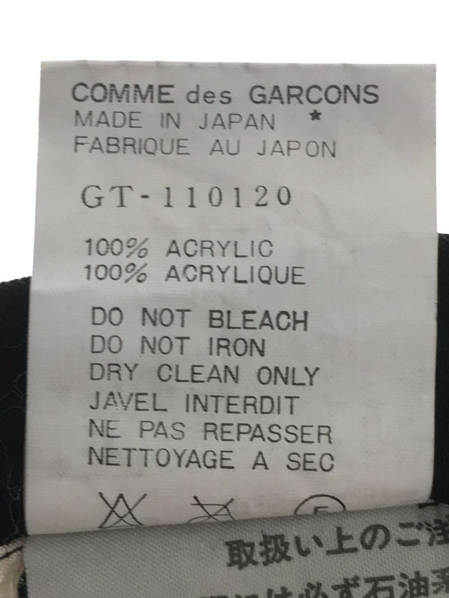 COMME des GARCONS◆ロングスカート/-/アクリル/BLK/GT-110120_画像4