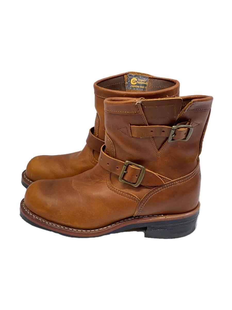 CHIPPEWA◆エンジニアブーツ/US7.5/BRW