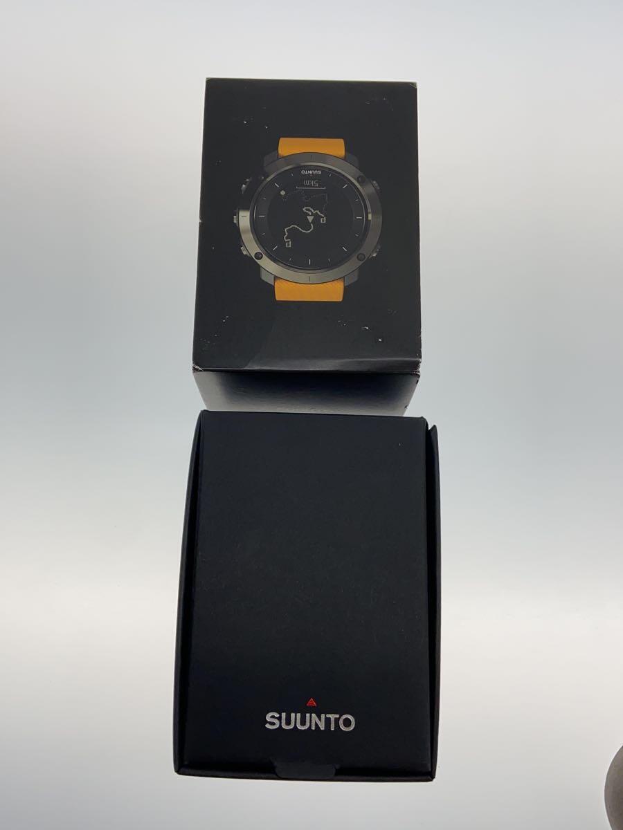 SUUNTO◆GPS TRAVERSE AMBER/腕時計/デジタル/ラバー/ORN/OW151の画像7