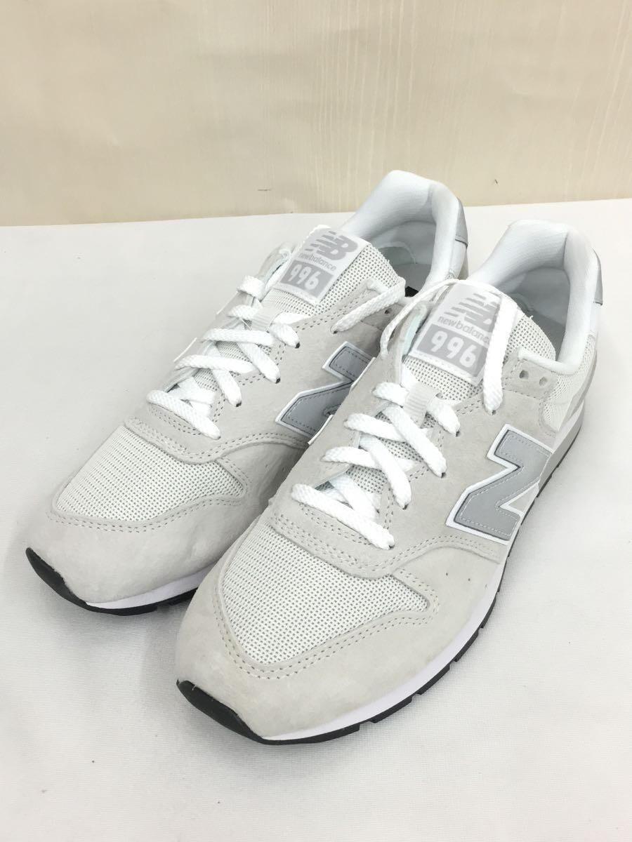 NEW BALANCE◆CM996//ホワイト/26.5cm/WHT/スウェードの画像2