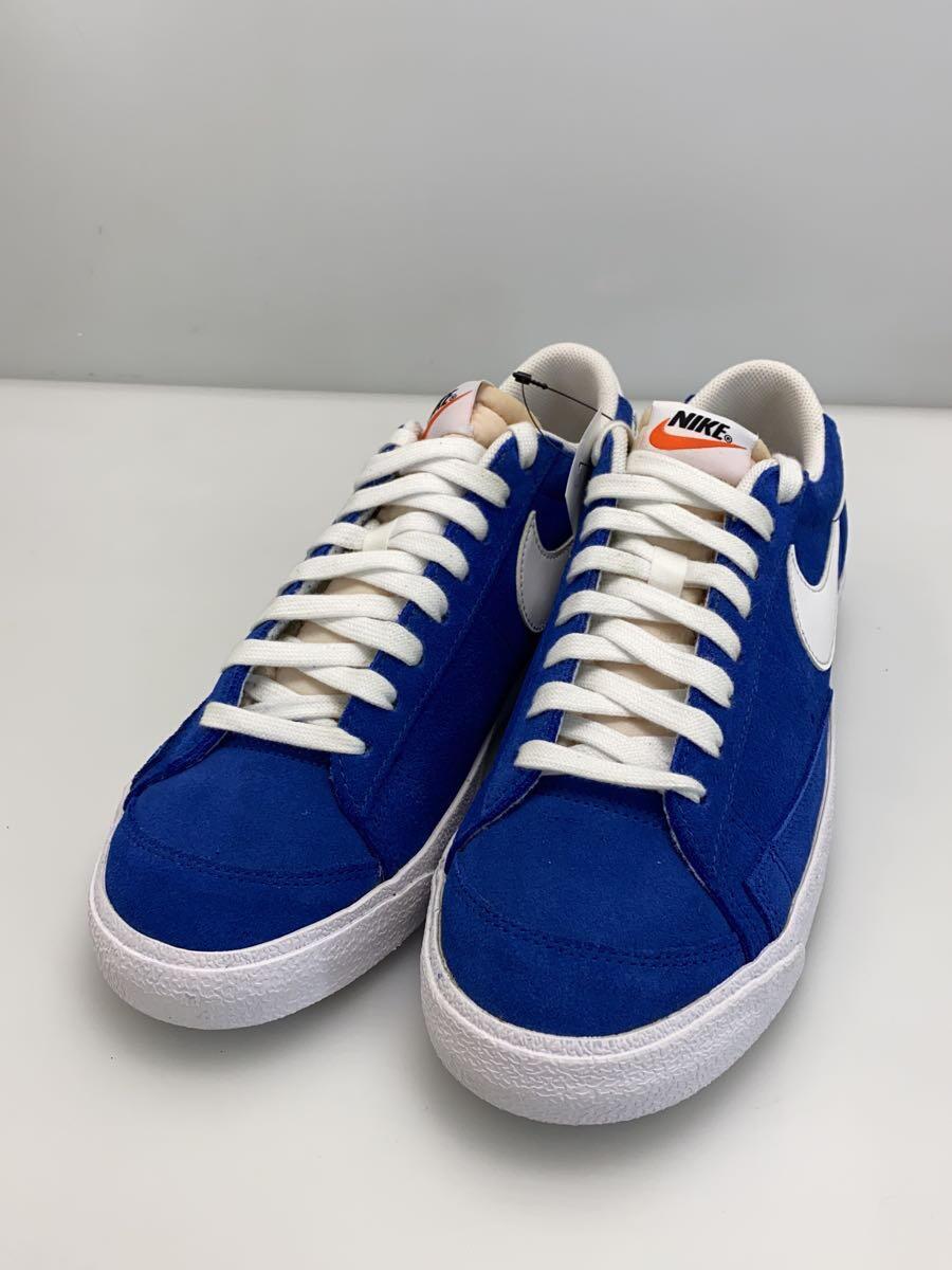 NIKE◆BLAZER LOW 77 SUEDE_ブレザー ロー 77 スエード/26.5cm/BLUの画像2