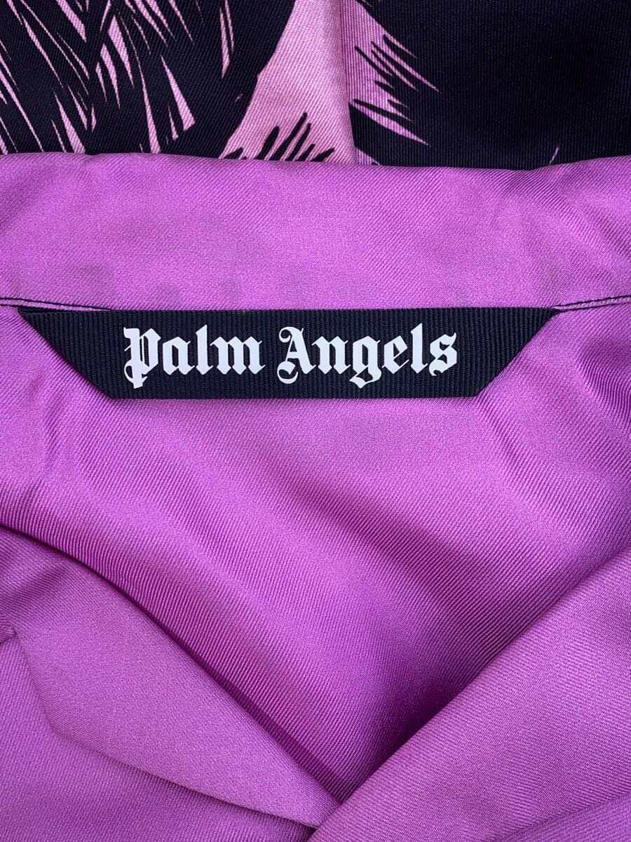 Palm Angels◆アロハシャツ/50/シルク/PUP/総柄/PMGA110S23FAB004_画像3