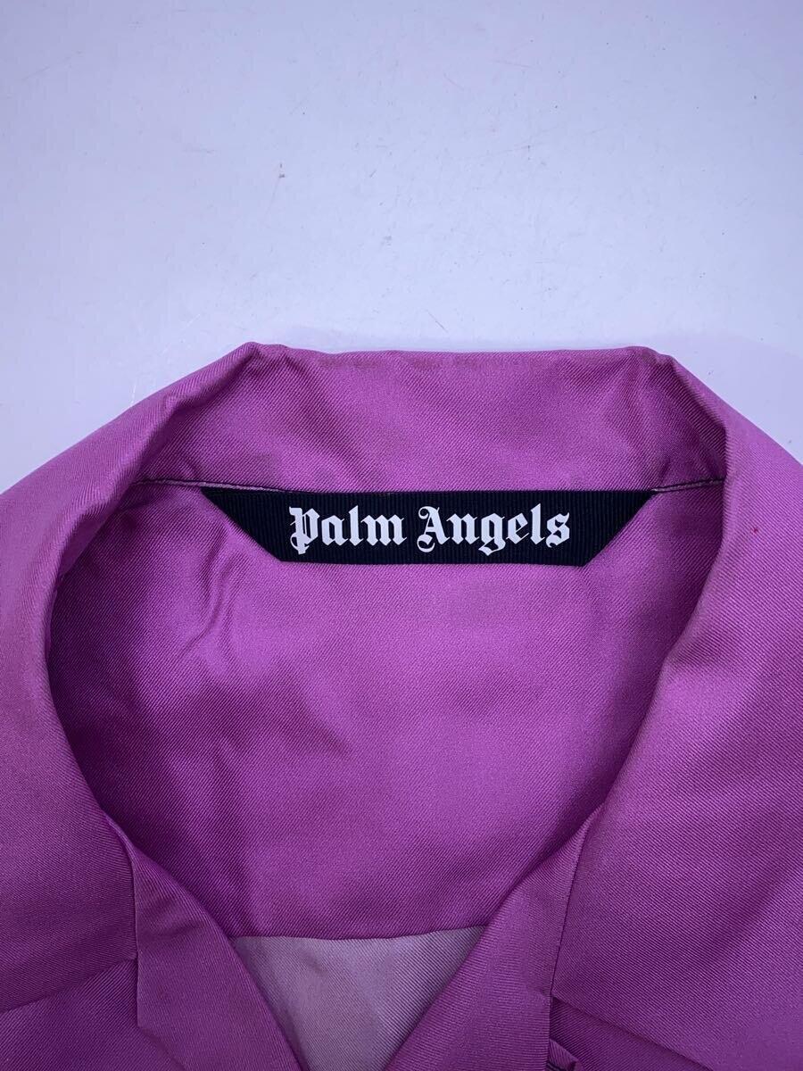 Palm Angels◆アロハシャツ/50/シルク/PUP/総柄/PMGA110S23FAB004_画像7